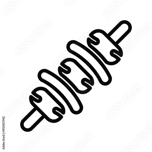 Barbecue skewer Icon