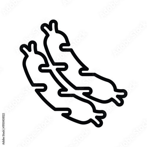 Grilled sausages Icon