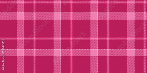 Romance texture check fabric, trend background pattern seamless. Vintage vector tartan textile plaid in pink and naughty pink colors.