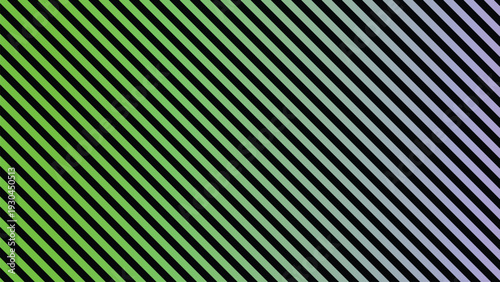 Bright green lines seamlessly transition into a soft purple diagonal striped pattern for a modern visual
