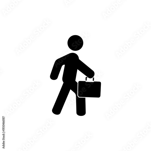Vector illustration of a person carrying out online education. People sit.