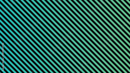 Bright diagonal stripes featuring a smooth color gradient from vibrant cyan blue to lively lime green