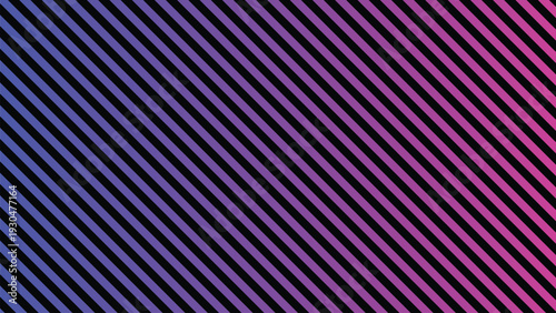 Dynamic diagonal stripes showcasing a vibrant gradient transition from electric blue to magenta pink