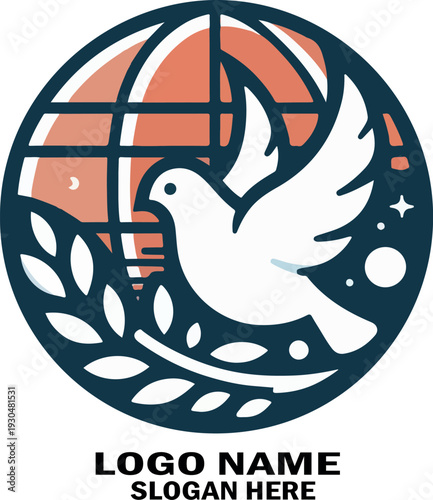 Day for Disarmament and Non Proliferation Awareness logo icon vector art white background