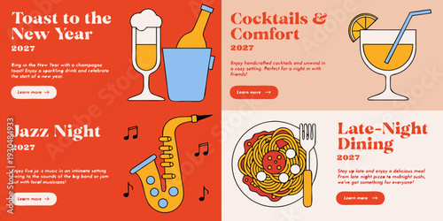 New Year 2027 Events & Promotions: Toast the Night, Cocktails, Jazz Music, and Late‑Night Dining Specials