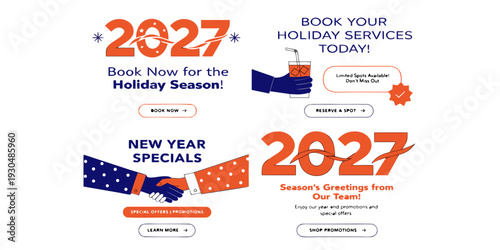 Holiday Season 2027 Services: Bookings, New Year Specials, Limited‑Spot Offers & Festive Greetings