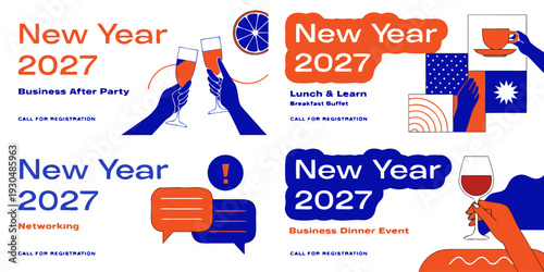 New Year 2027 Business Events: After Party, Lunch & Learn, Networking Sessions & Business Dinner Registration