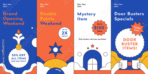 New Year 2027 Mega Deals – Grand Opening Offers, Double Points, Mystery Gifts & Doorbuster Specials