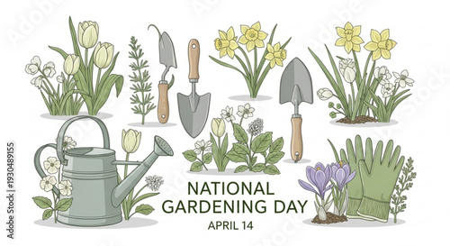 National diy day with tools and equipment for home improvement and repair projects