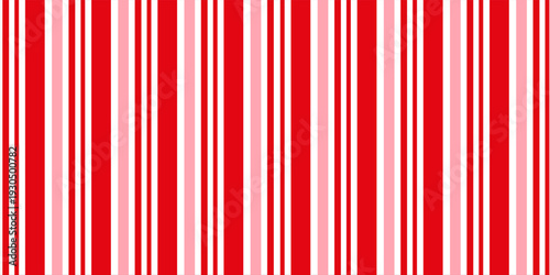 Candy cane Christmas background, peppermint diagonal stripes print seamless pattern