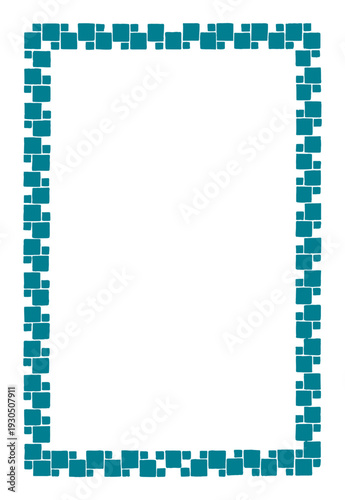 Cubic Jugendstil title-page frame typical of late 19th-century book design.