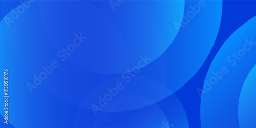 Vibrant Blue Abstract Circles Background With Smooth Gradients For Modern Digital Design.vector eps10