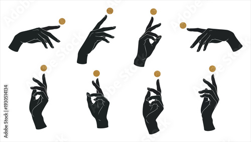 Celestial Hand Gestures A Minimalist Boho Collection