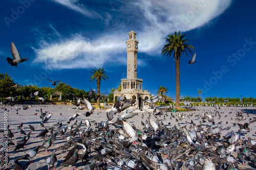 Turkey Izmir Old Clock Tower