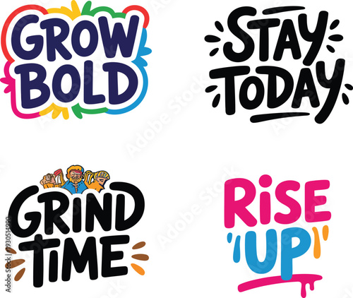 Inspirational Quotes Typography Collection