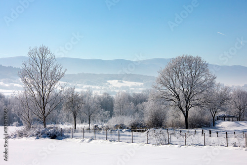 Bolu / Turkey, winter snow ...