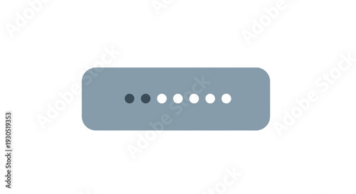 Gray Remote Control with Buttons.