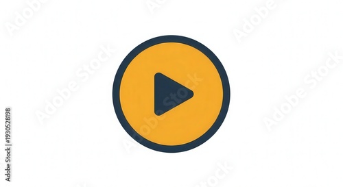 Free Download Professional Digital Video Player Icon with Play Button Symbol for Media Content - GFXLoad