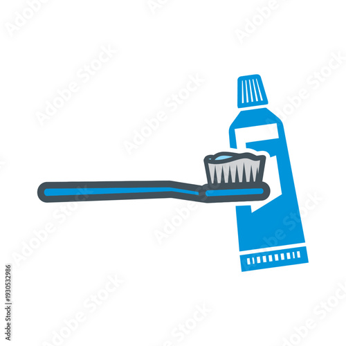 Toothbrush and Toothpaste for Oral Hygiene.