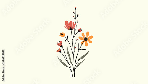 A clean, neutral beige background evokes simplicity and calm. Ideal for website design, presentation slides, or enhancing product displays with a subt