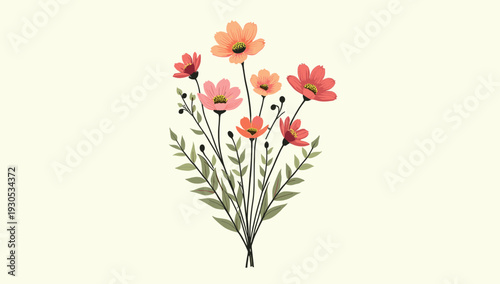 A clean, creamy white background evokes simplicity and calm. Perfect for layouts, digital designs, or as a versatile element in branding materials, of