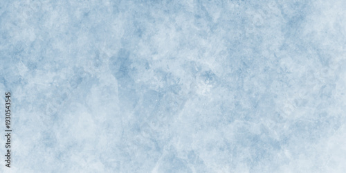 Abstract grunge watercolor background in soft light blue and pale cyan tones, with irregular splashes, ink blots. blue marble texture. blue ice on watercolor and snow.