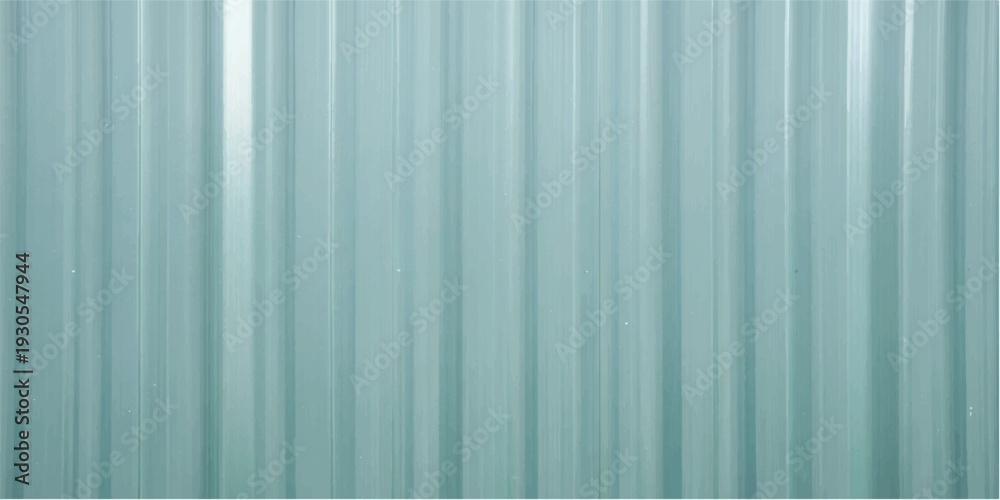 Fototapeta premium Seamless blue abstract wallpaper featuring a vertical silver stripe pattern on a vintage metallic surface with a grey steel texture design