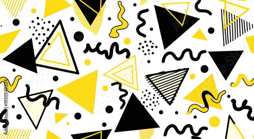 Seamless colorful vector pattern of playing poker cards in a geometric illustration design