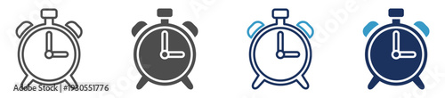 time multi purpose icon set
