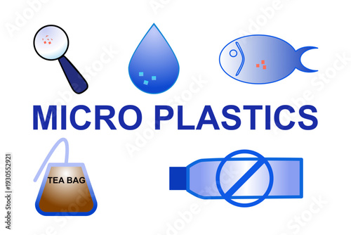 Micro Plastics icon sheet