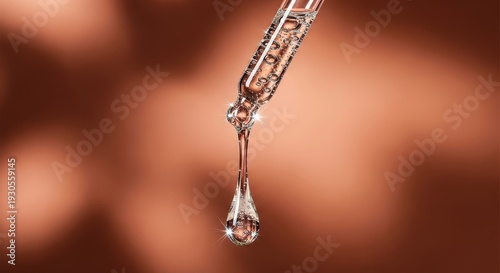 Pipette Dripping Serum Cosmetic Liquid