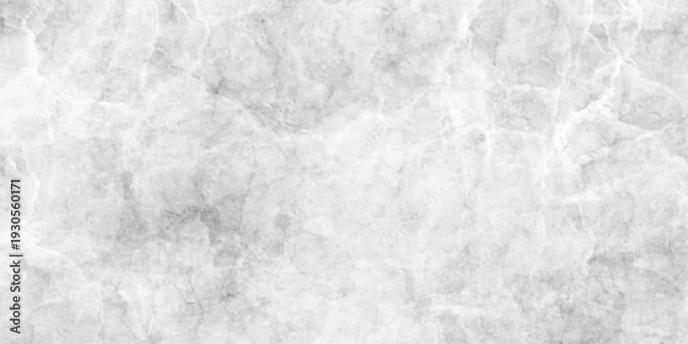 Fototapeta premium Light gray grunge seamless marble texture with soft white veining and subtle crack, realistic natural stone surface, smooth polished background. gray painted cement wall texture. white marble texture.