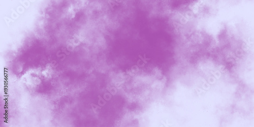 Color sky with clouds background. cloud and sky with a purple colored background. soft watercolor painting . Dreamlike artistic backdrop with flowing forms and a serene cloud-texture effect. 


