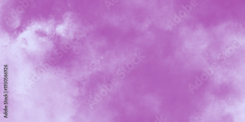 Color sky with clouds background. cloud and sky with a purple colored background. soft watercolor painting . Dreamlike artistic backdrop with flowing forms and a serene cloud-texture effect. 



