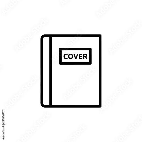 Minimalist Book Cover Illustration for Creative and Professional Design