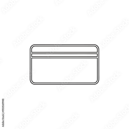 Minimalist Credit Card Mockup for Digital Payment Concepts and Financial Branding