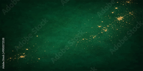 A vintage green grunge background featuring an abstract textured pattern of aged paper and dark blue water ripples for a dirty underwater wall design