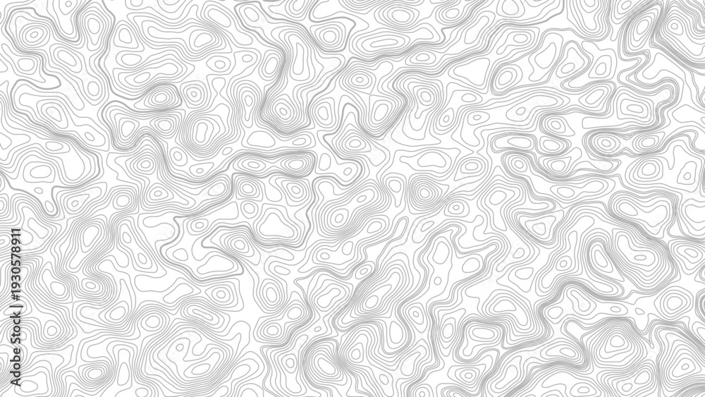 Obraz premium Abstract topography contour map line and modern wavy map line design, geography map contour wave line white background. 
