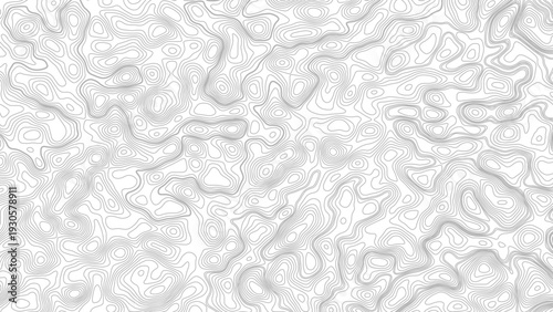 Abstract topography contour map line and modern wavy map line design, geography map contour  wave line white background. 