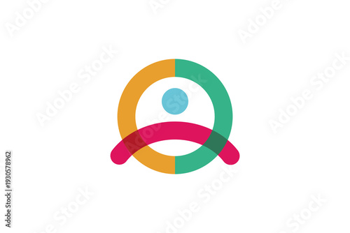 Free Download Letter O People Vector Logo Premium - GFXLoad