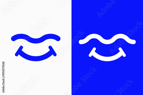 Smile Dental Wave Vector Logo Premium