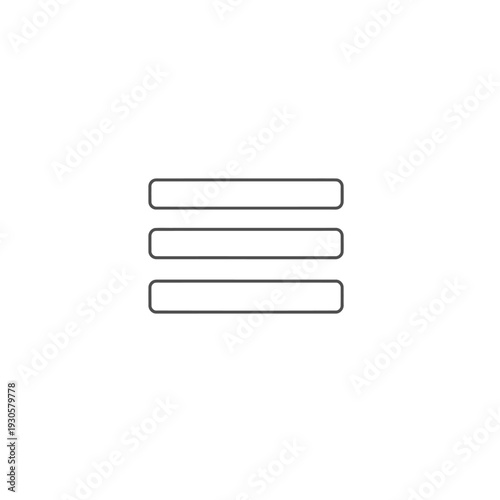 Minimalist Modern Metal Letter Divider with Geometric Design for Creative Typography Projects