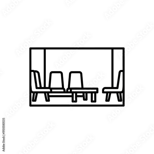 Minimalist Living Room with Modern Furniture and Comfortable Seating