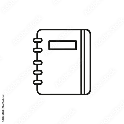 Minimalist Notebook with Spiral Binding for Creative and Office Use