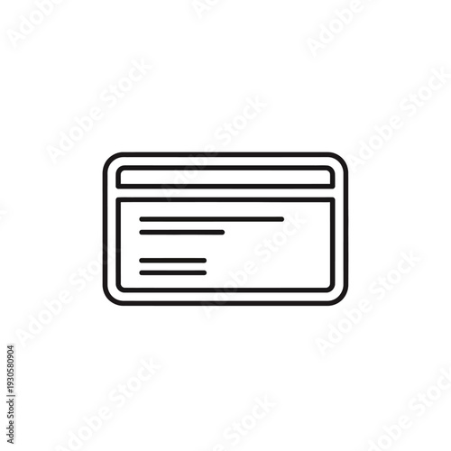 Minimalist Online Banking Interface Illustration for Digital Financial Services