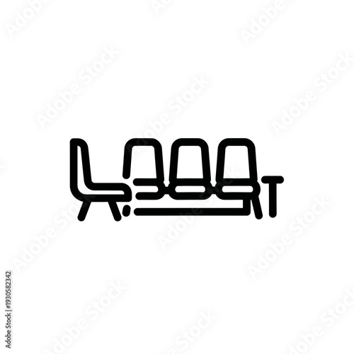 Modern Office Meeting Room Chairs with Conference Table in Bright Workspace