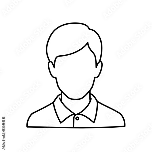 Professional Businessman Portrait with Neutral Expression for Corporate Use