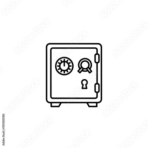 Secure Safe with Lock and Combination Dial for Confidential Storage