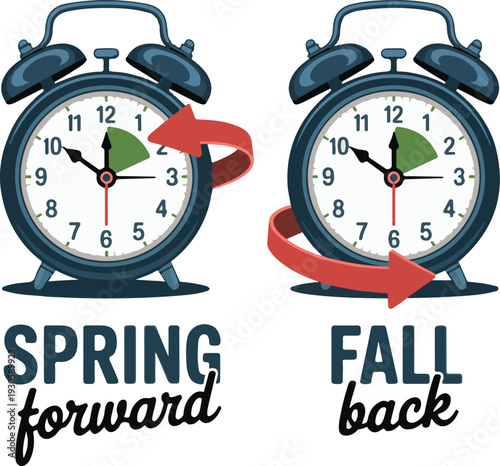 Daylight Saving Time Illustration
