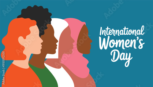 Multicultural Women Profiles International Women's Day